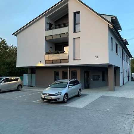 sonnige DG-FeWo im Neubau in zentraler Lage Eimeldingen Exterior foto
